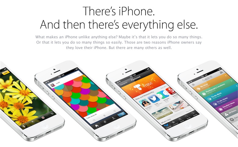 Apple a régulièrement promu Catch, ici à gauche.
