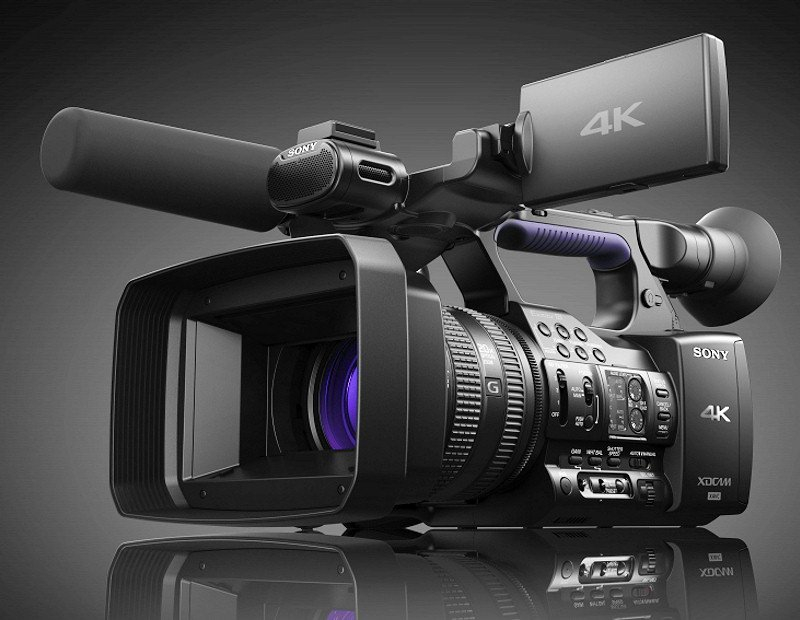 Caméra vidéo professionnelle 4K, Handycam FDR-AX1