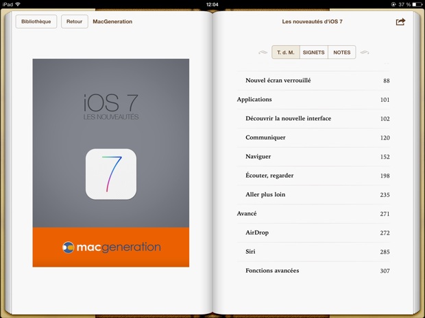 Les nouveautés d'iOS 7