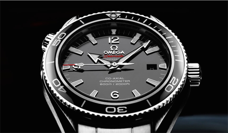 L'Omega Seamaster Planet Ocean Liquidmetal Limited Edition, un des rares objets contenant du Liquidmetal.