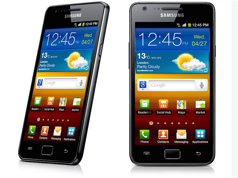 Le Samsung Galaxy S II (2011).